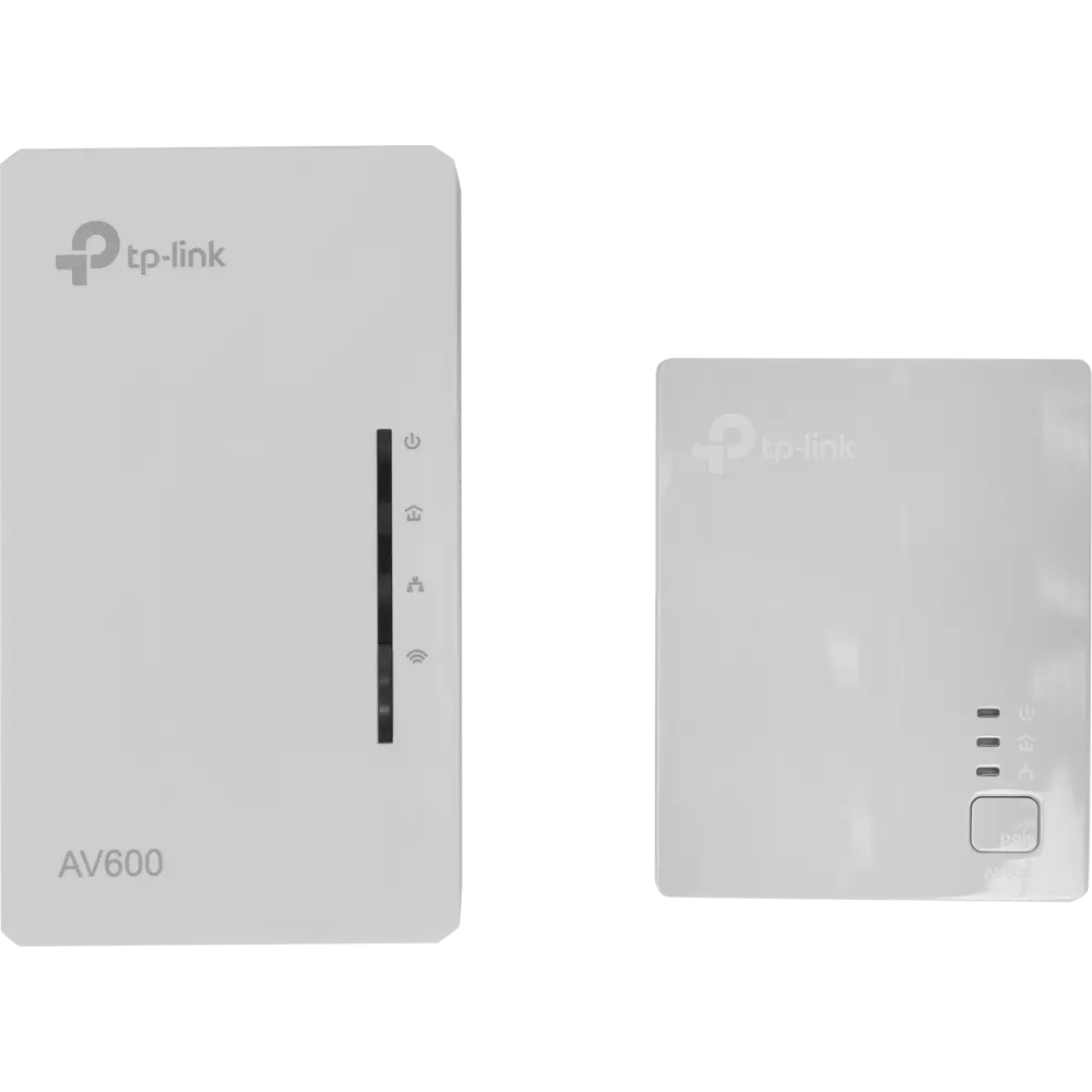Адаптер Powerline TL-WPA4220KIT, 500 Мбит/с, пластик, цвет белый 82145406 STLM-2177019 TP LINK 