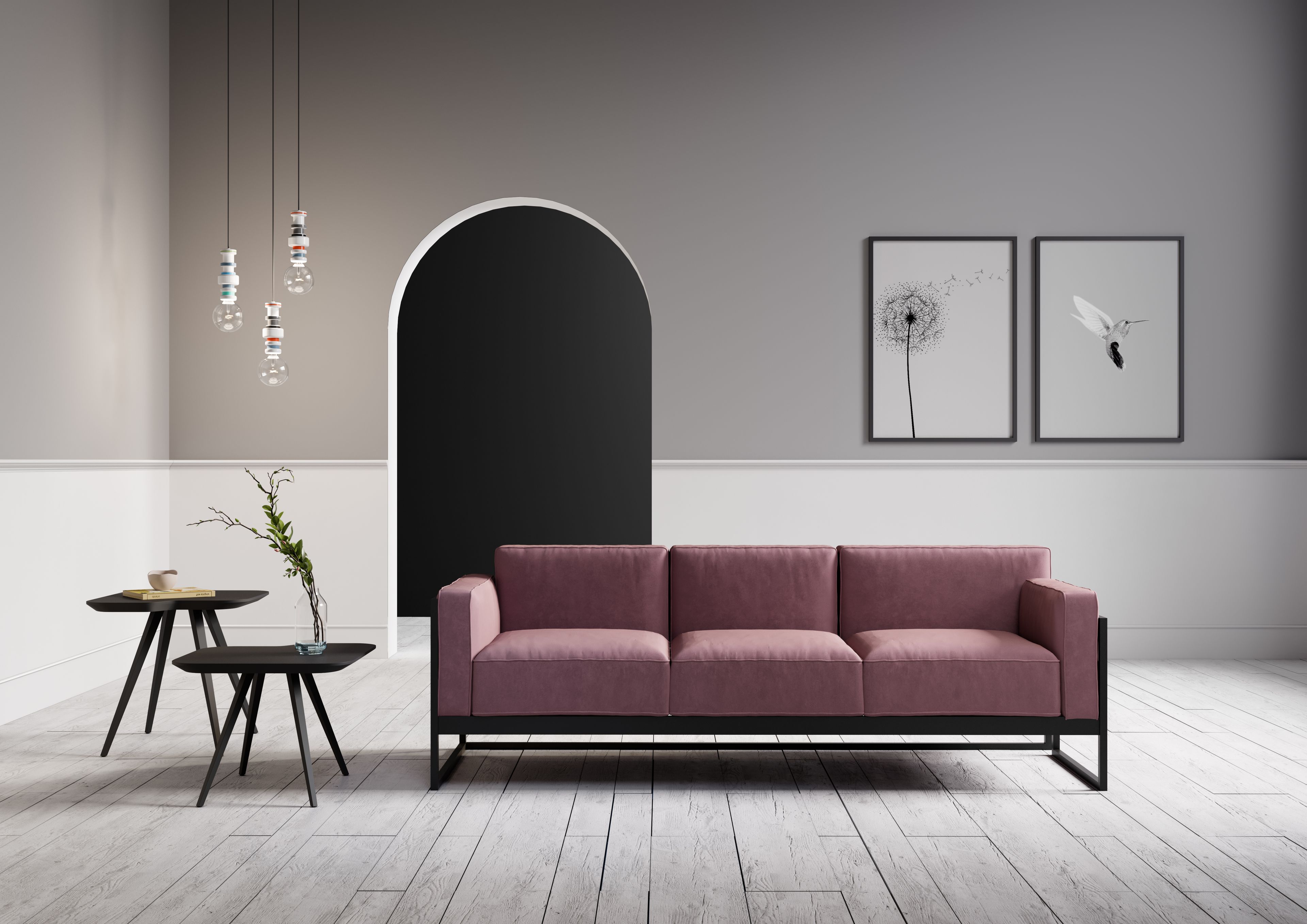 3-местный тканевый диван TrabA' Kirk ARCH-00074961 - Вид №4