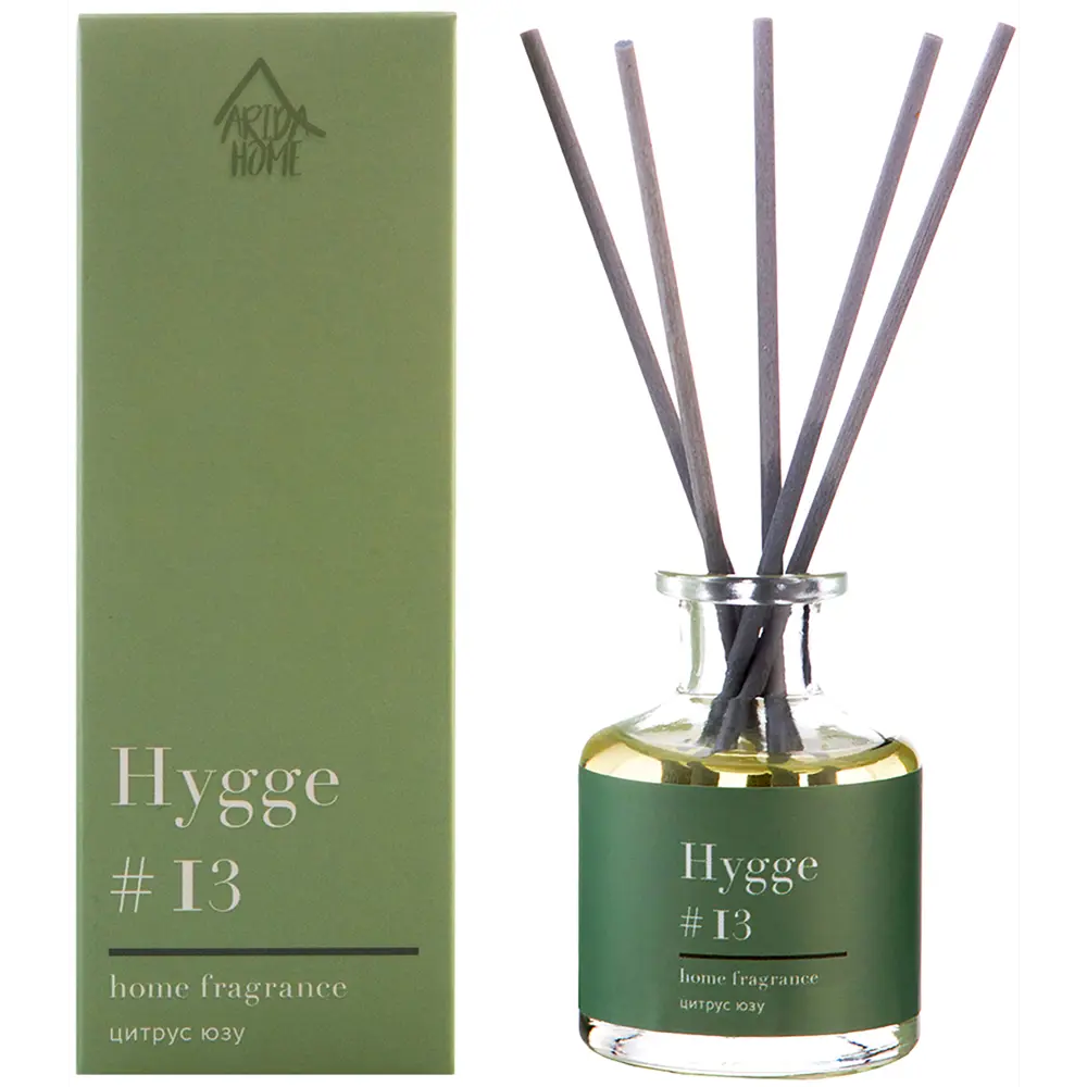 ARIDA HOME Диффузор Hygge 13 «Цитрус» для атмосферы уюта 84535150 STLM-0051585