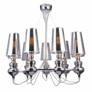 Подвесная люстра Arte Lamp Anna Maria A4280LM-9CC ARTE LAMP ДИЗАЙНЕРСКИЕ, ANNA MARIA 108390 Серый