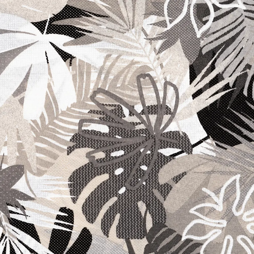 Штора на ленте для кухни Гавайи 136x180 см цвет серый Altali STLM-2064136 - Вид №2