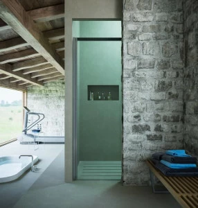 Glass1989 Душевая ниша с раздвижной дверцей Showering