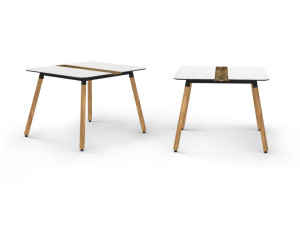 Квадратный садовый стол в HPL