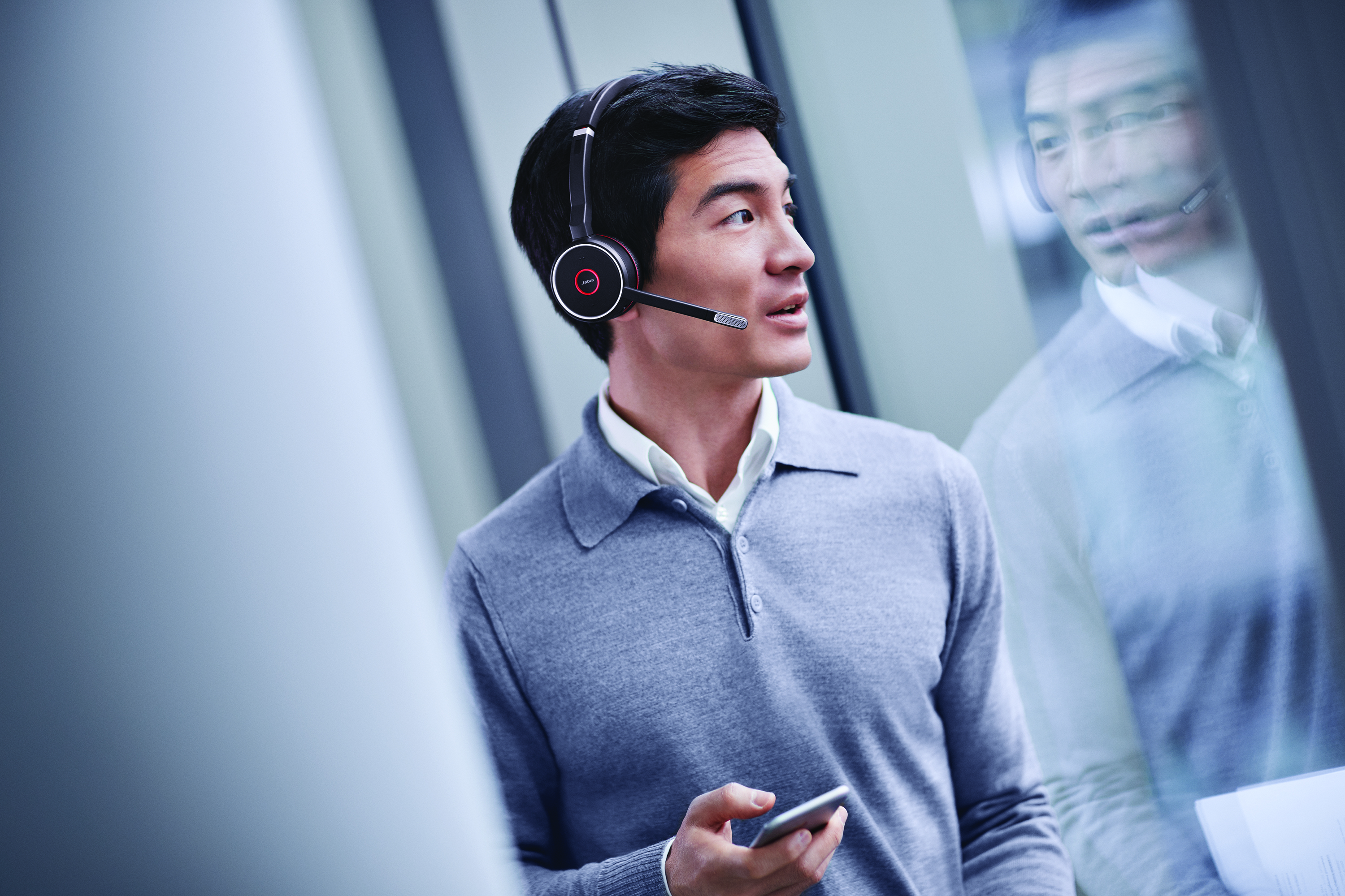 7599-838-199 evolve 75 stereo uc, charging stand & link 370 Jabra Santreyd  - Вид №22