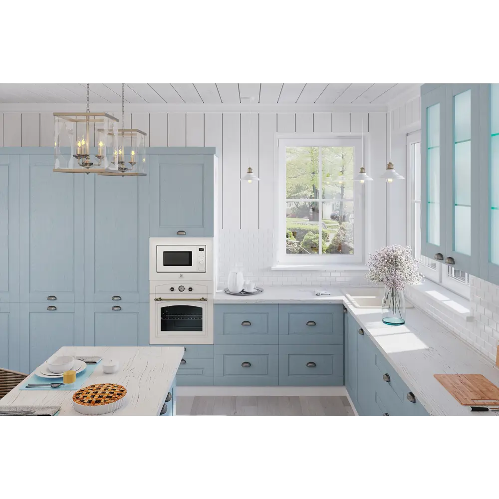 Кухонный фасад Delinia ID Томари 44.7×76.5 см голубой МДФ 82011012 STLM-0017389 - Вид №10