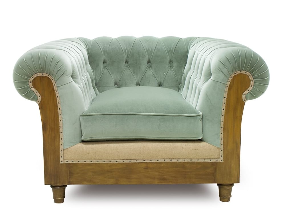 3-местный бархатный диван capitonné CREARTE COLLECTIONS Chesterfield Loor Essence ARCH-00095823 - Вид №29