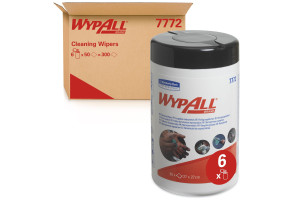 18871476 Протирочные салфетки WypAll зеленый, 6 туб 7772 Kimberly-Clark