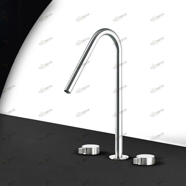 Смеситель для раковины сталь глянцевая TOOX Radomonte TXQ24L