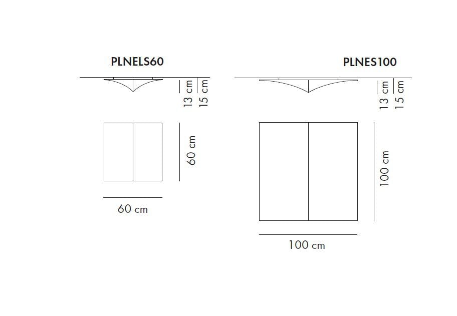 Квадратный потолочный светильник / Настенный светильник AXOLIGHT ARCH-00113223 - Вид №5
