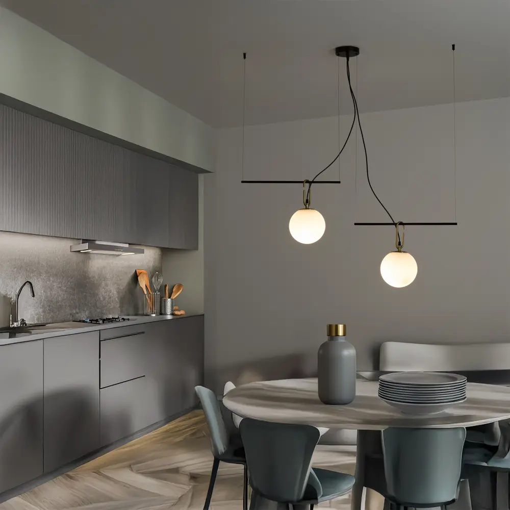 Freya Anda — подвесной светильник в стиле лофт с двумя плафонами 89426757 STLM-1576551 - Вид №7