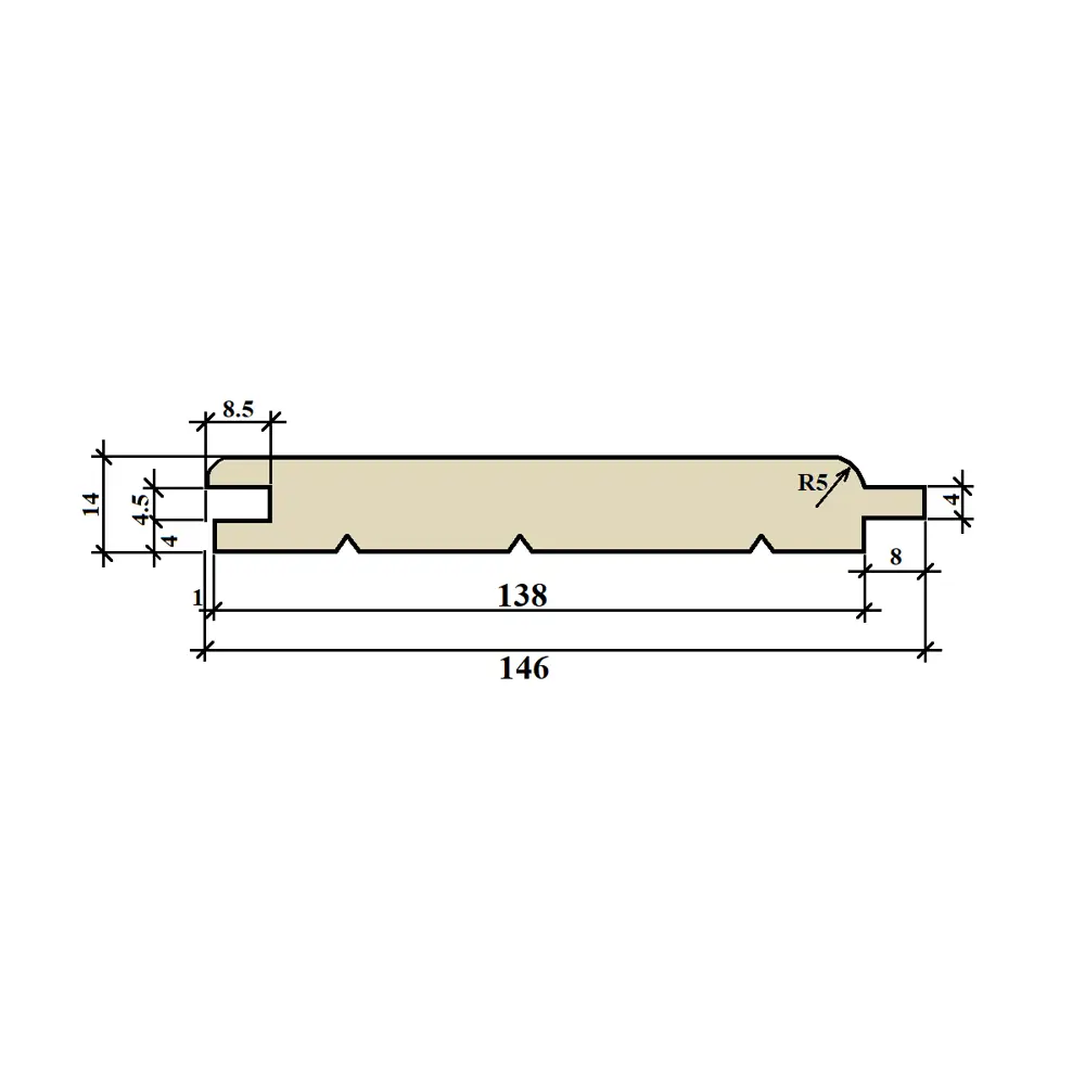 Santreyd Вагонка штиль из ели и сосны для внутренней и внешней отделки 81947967 STLM-1014071 - Вид №8