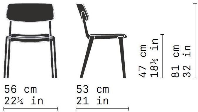 Very Wood Деревянный стул со встроенной подушкой Wing sun-id-1486211 - Вид №3