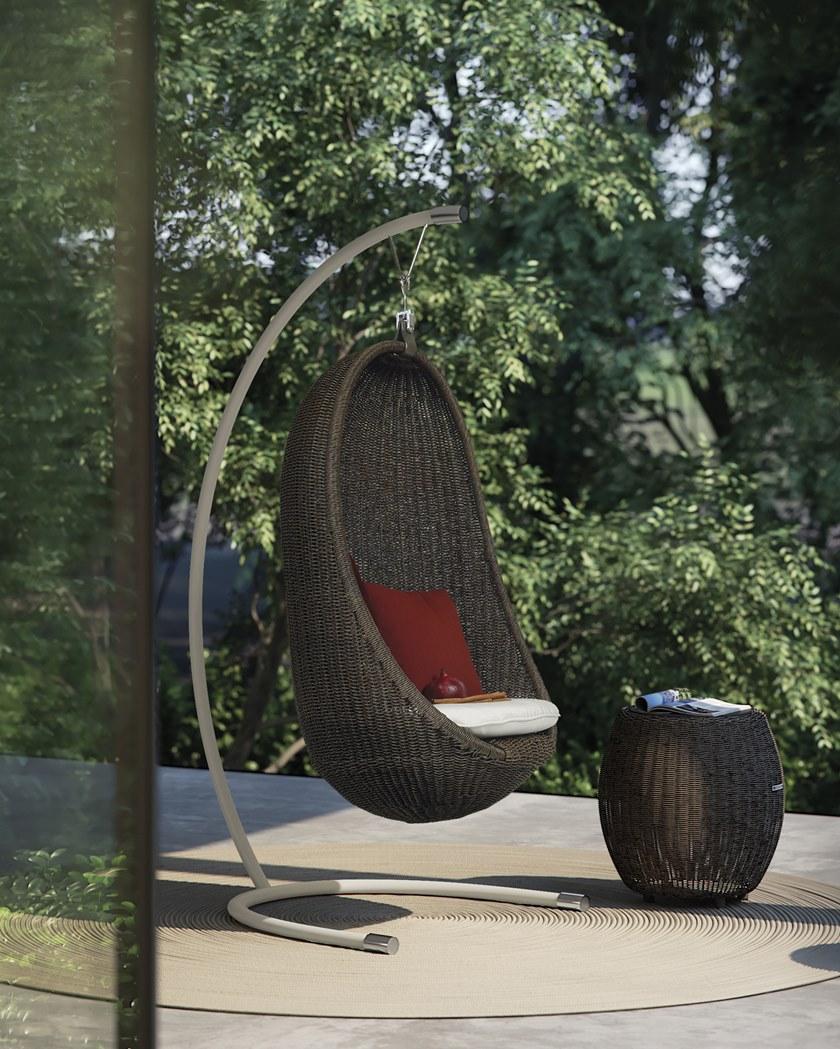 Atmosphera Подвесное сиденье из полиэтилена Nest sun-id-1397767 - Вид №2