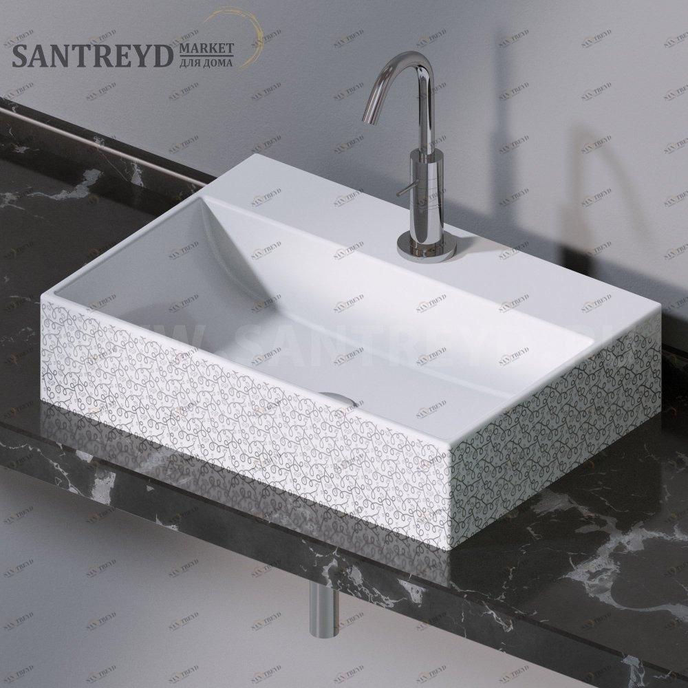 L240400P Накладная раковина на столешницу  прямоугольная A. e T. Italia THIN AeT ITALIA