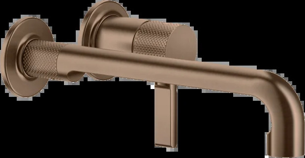 Смеситель для умывальника 58089 708 Gessi Inciso МЕДНЫЙ МАТОВЫЙ PVD