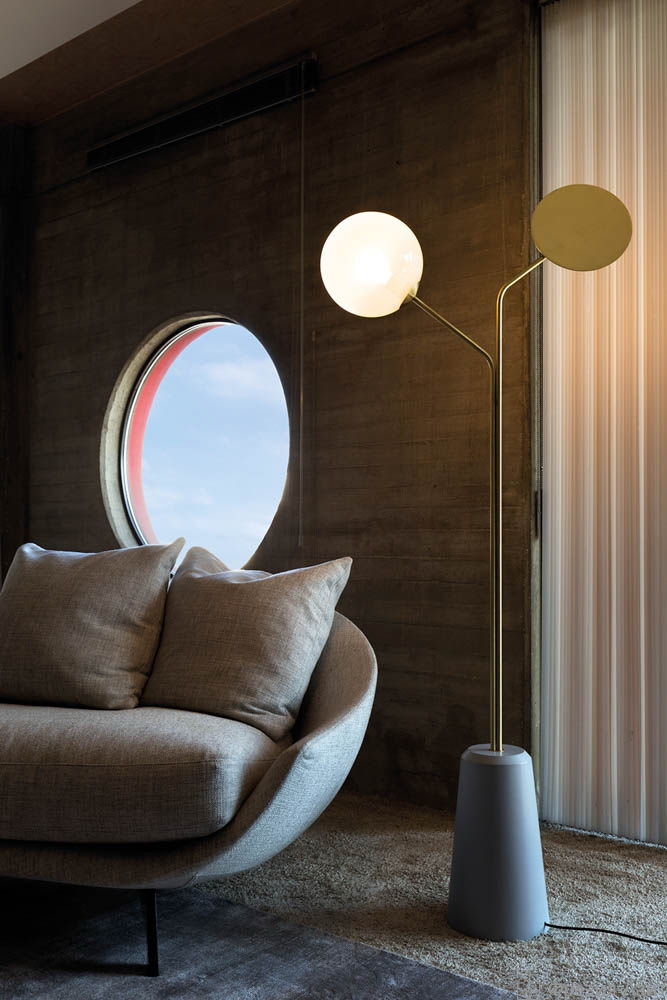 Cangini & Tucci Inti 1460.2L transp glass торшер 117204