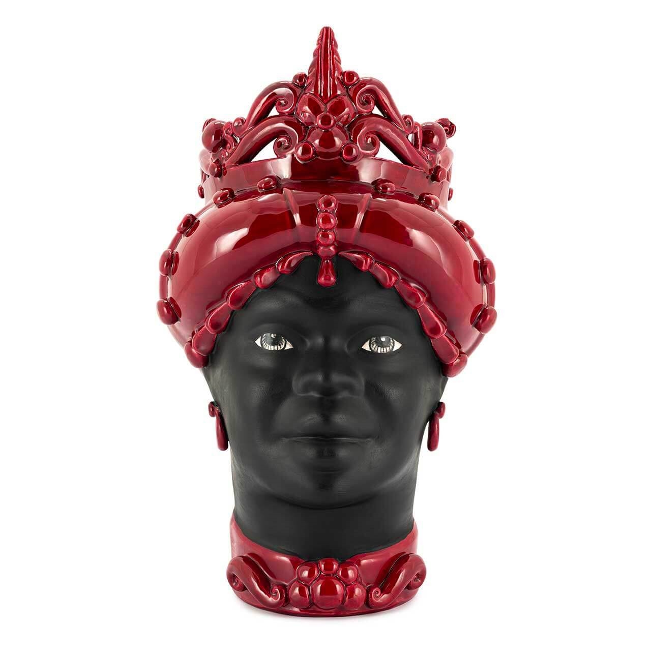 201141-80 ABHIKA ВАЗА MORO LADY MED. МАТ H45 BLUE  - Вид №3