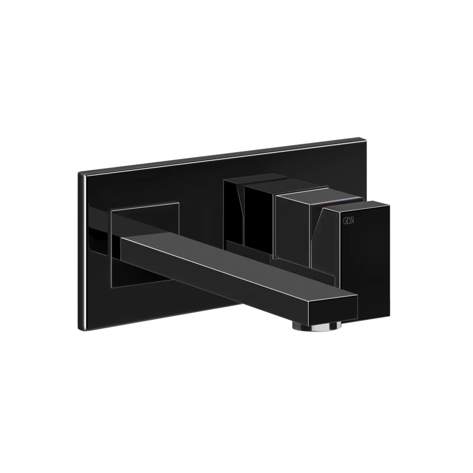 Смеситель для умывальника 44836 706 Gessi Rettangolo ЧЕРНЫЙ МЕТАЛЛ PVD 44836706