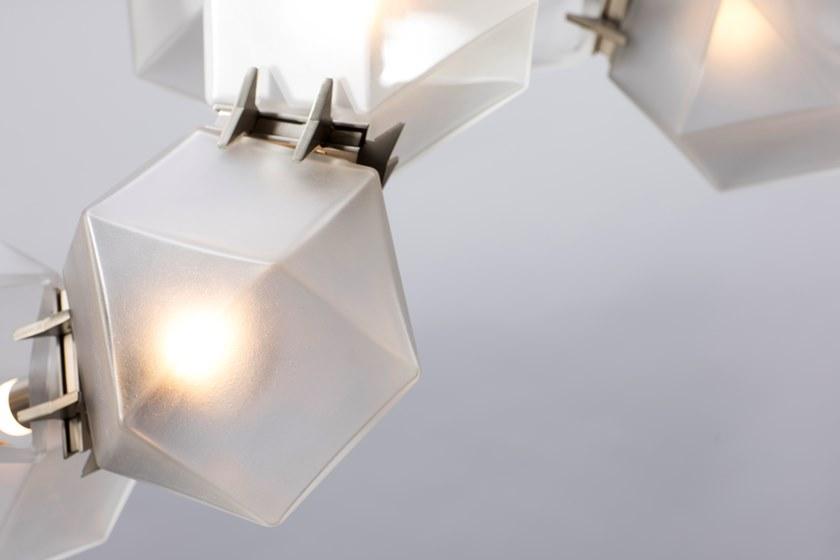 GABRIEL SCOTT Светодиодная подвесная лампа из дутого стекла Welles sun-id-1388442 - Вид №8