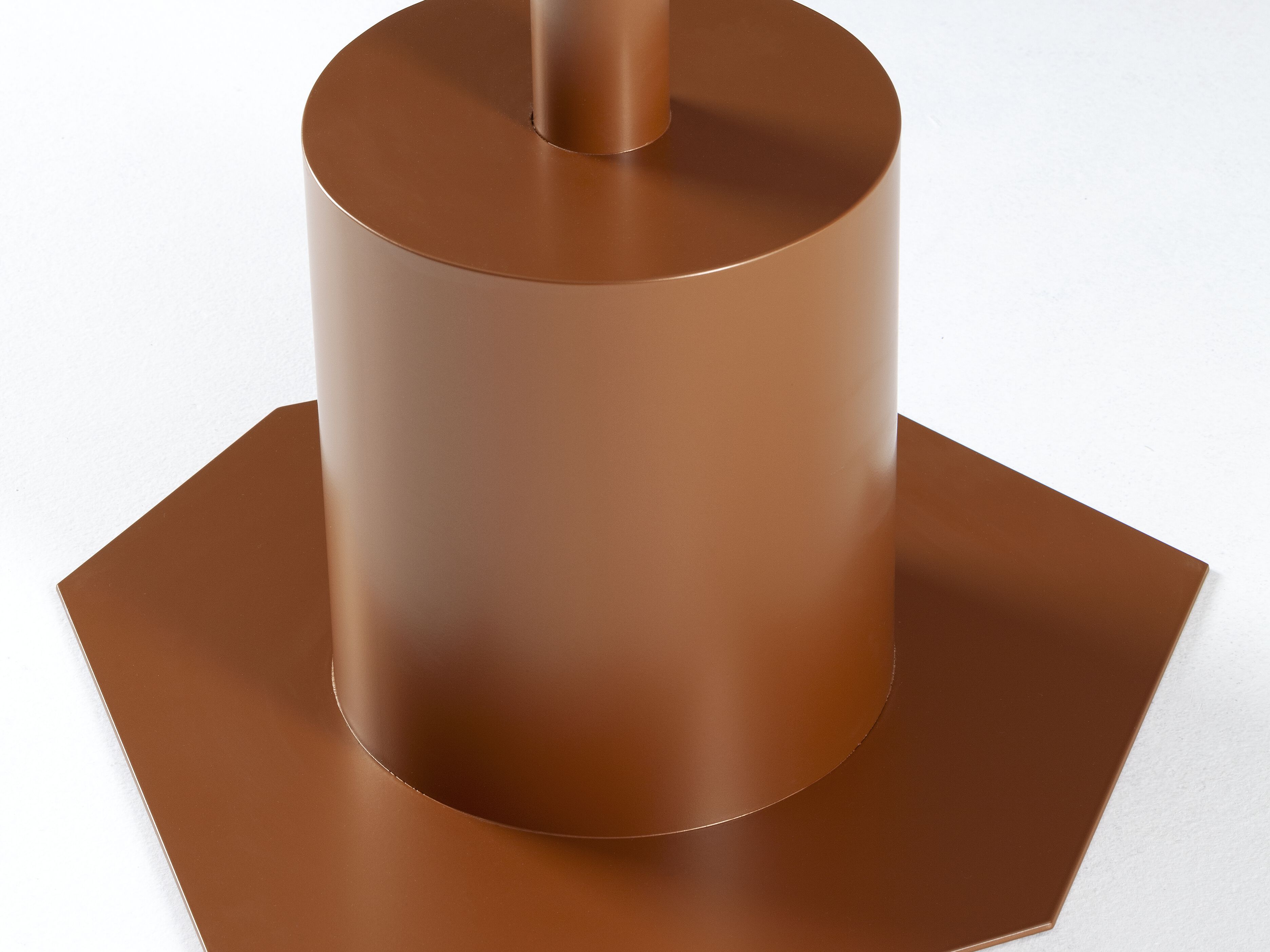 Круглый стол из венецианского терраццо и металла Mambo Unlimited Ideas PRAGA TERRAZZO ARCH-00055421 - Вид №2