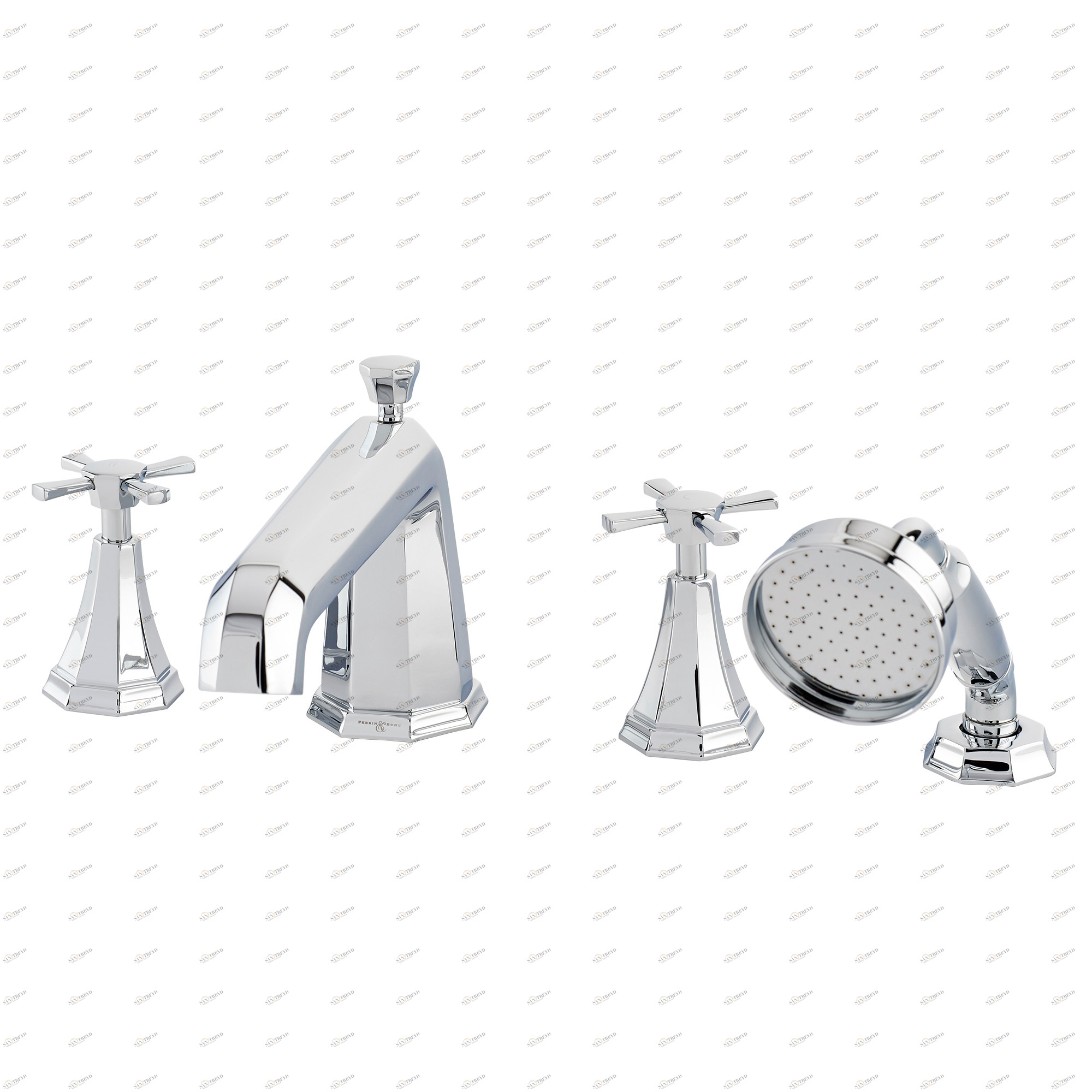 Traditional bathrooms Смеситель для ванны и душа ART DÉCO Pr3149/ag Art Deco