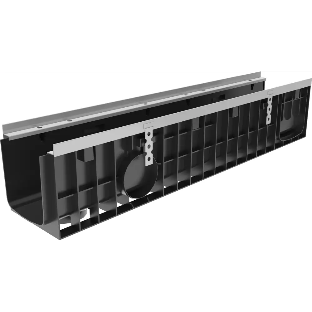 Канал пластиковый Super DN150 1000х199х203,5 мм GIDROLICA STLM-2206796