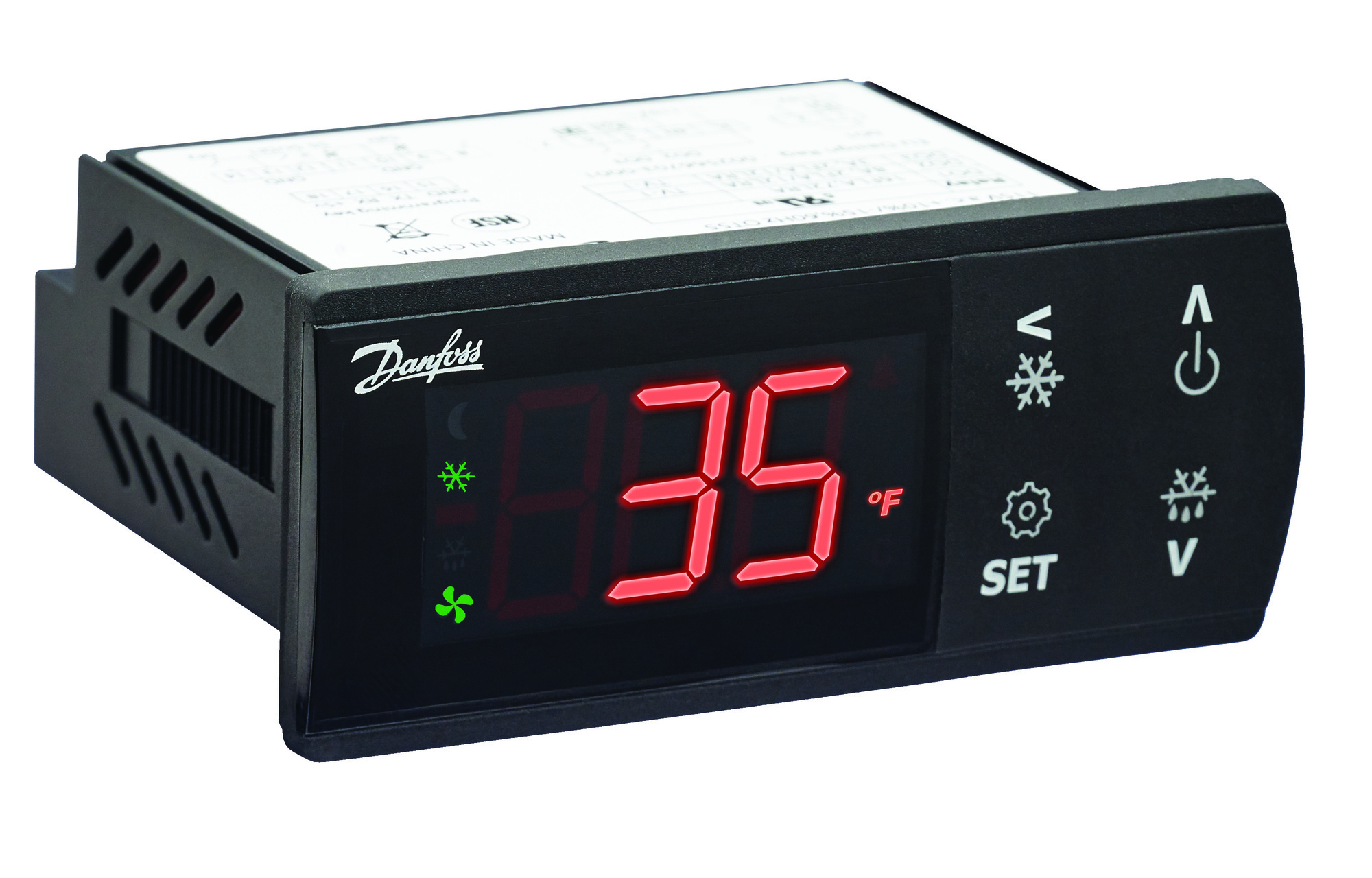 Danfoss ERC 21x ERC 211,Controller, RED LED, 230V 080G3293  - Вид №34