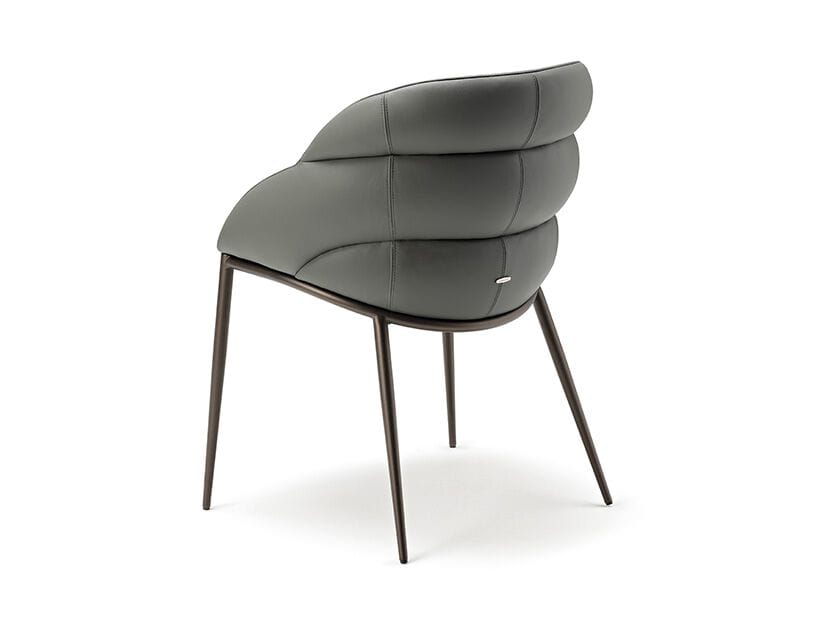 Кожаный мягкий стул с подлокотниками Cattelan italia Камилла ARCH-00068895 - Вид №2