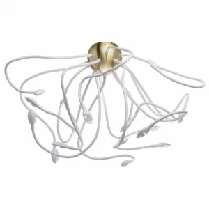 Потолочная светодиодная люстра De Markt Зиген 646011215 белая DE MARKT ДИЗАЙНЕРСКИЕ, ЗИГЕН 220164 Белый