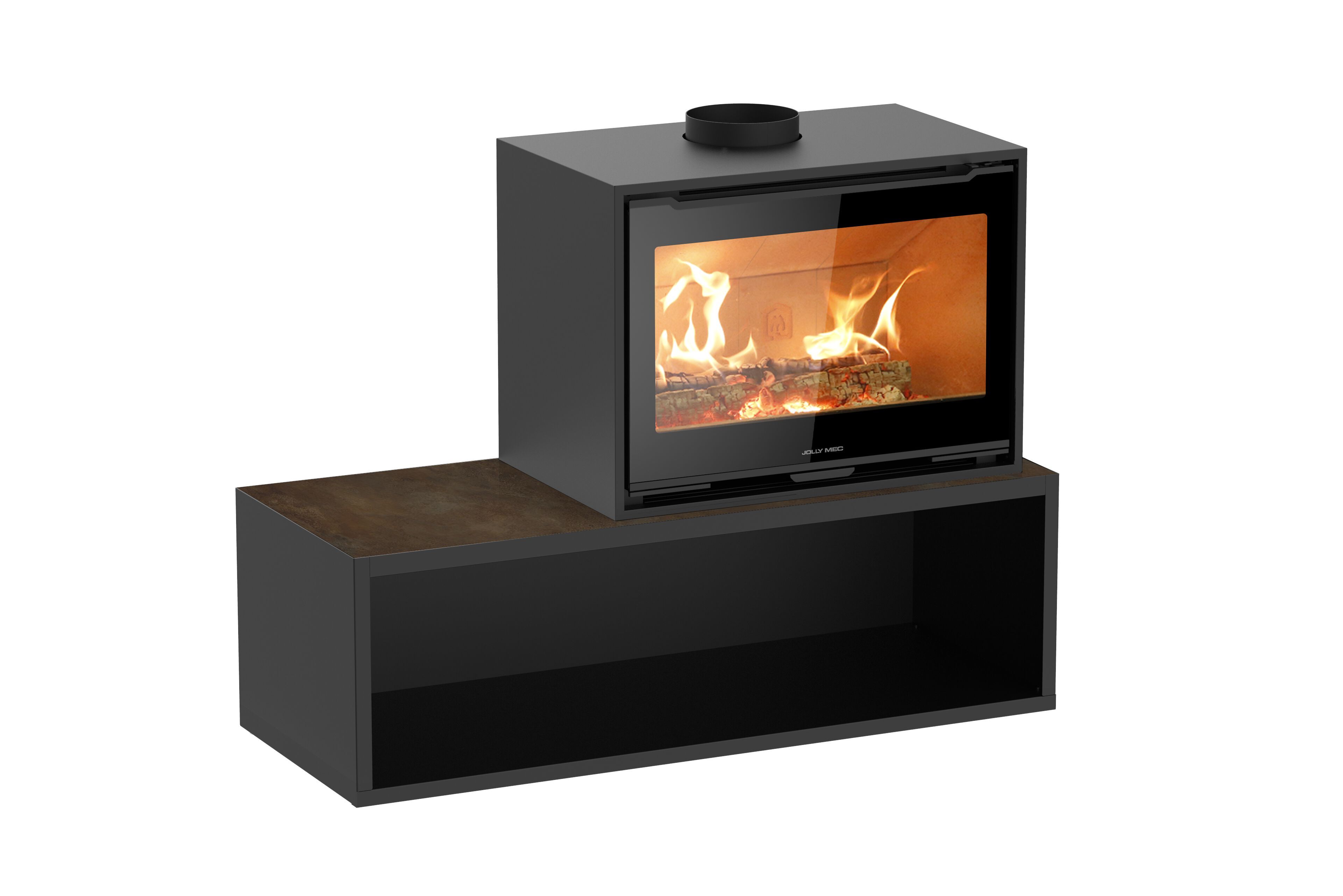 Дровяная печь для обогрева воздуха Jolly Mec воздушные системы ARCH-00117979 - Вид №10