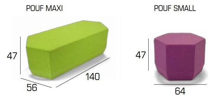 Adrenalina Мягкий пуф Tigram sun-id-1431663 - Вид №5
