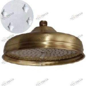 Верхний душ MIGLIORE ROMA D-300 ML.ROM-35.650.BR антикальциевая - бронза 