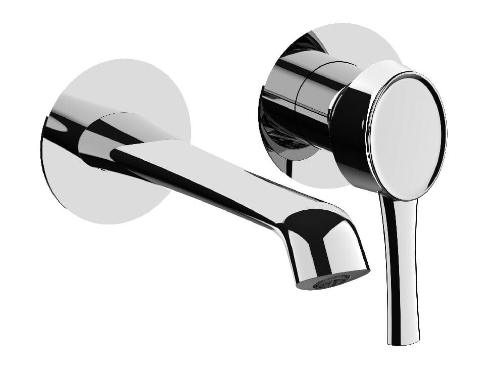 Однорычажный настенный смеситель для раковины без слива Rubinetterie Frattini Delizia ARCH-00051706