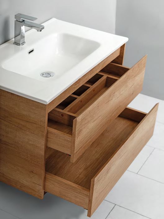 Мебель для ванной BelBagno KRAFT-600-2C-SO-PG  - Вид №8
