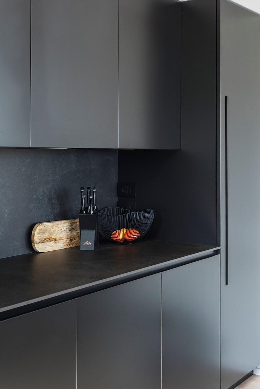 TM Italia Cucine Кухня с двухтактным открыванием с полуостровом T45 sun-id-1468601 - Вид №5