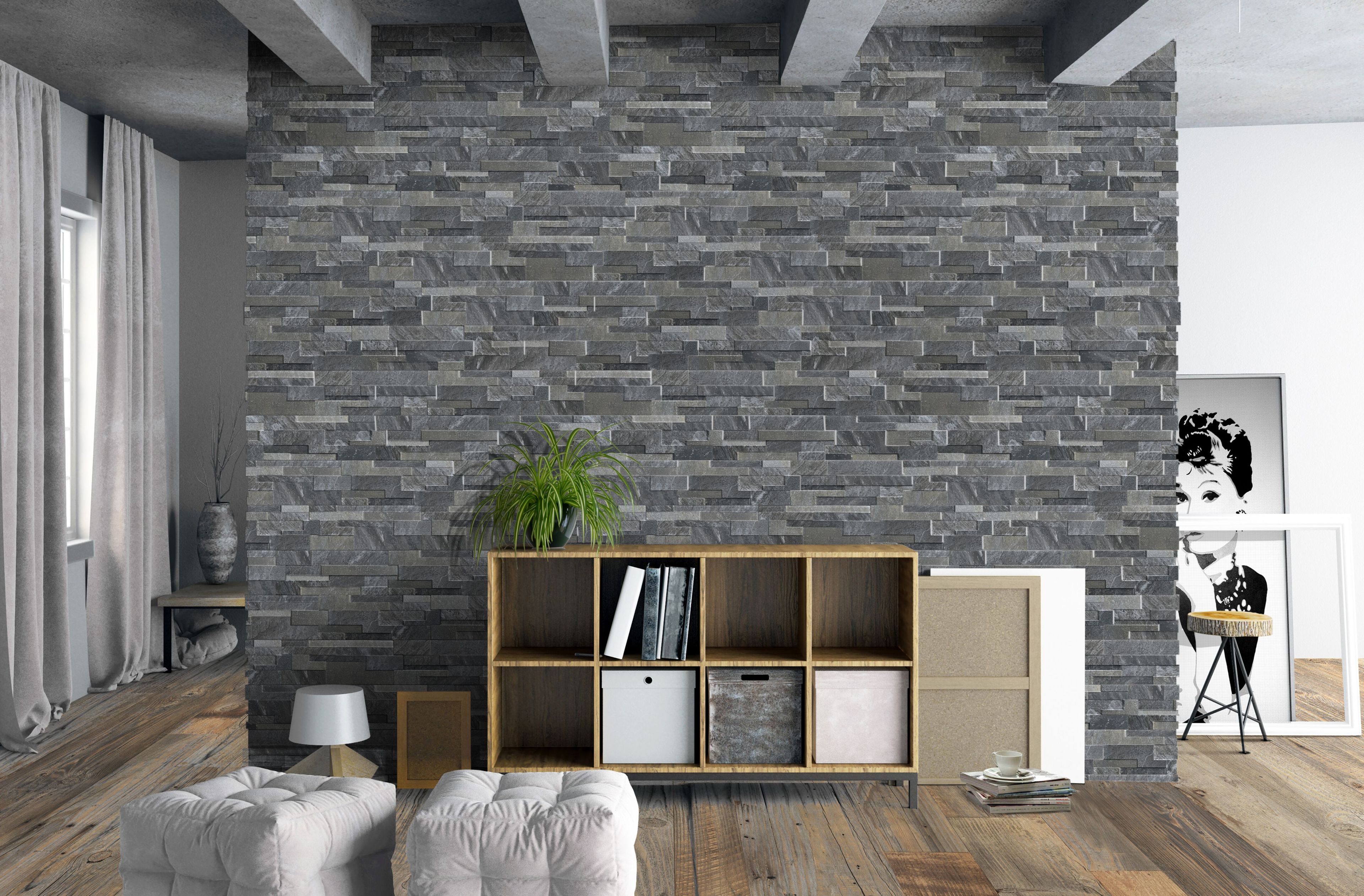 Пол / облицовка керамогранита с эффектом камня KERADOM NATIVA ARCH-00102493 - Вид №27