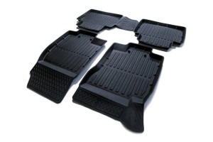 17428746 Резиновые коврики 3D PREMIUM в салон Nissan X-Trail III 2015- PR.NS.X.TR.15G.02X62 SRTK