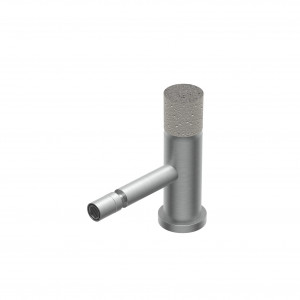E0BA0122D Смеситель для биде, однорычажный Ritmonio Diametro35 Inox Concrete