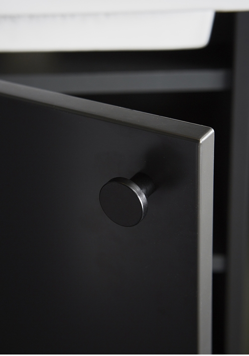 1651101 Шкаф Для Умывальника Neat Lucka Antracit 420 Hafa  Антрацитовый  - Вид №2