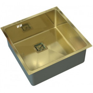 Zorg SZR-44 G Bronze Мойка кухонная квадратная Zorg