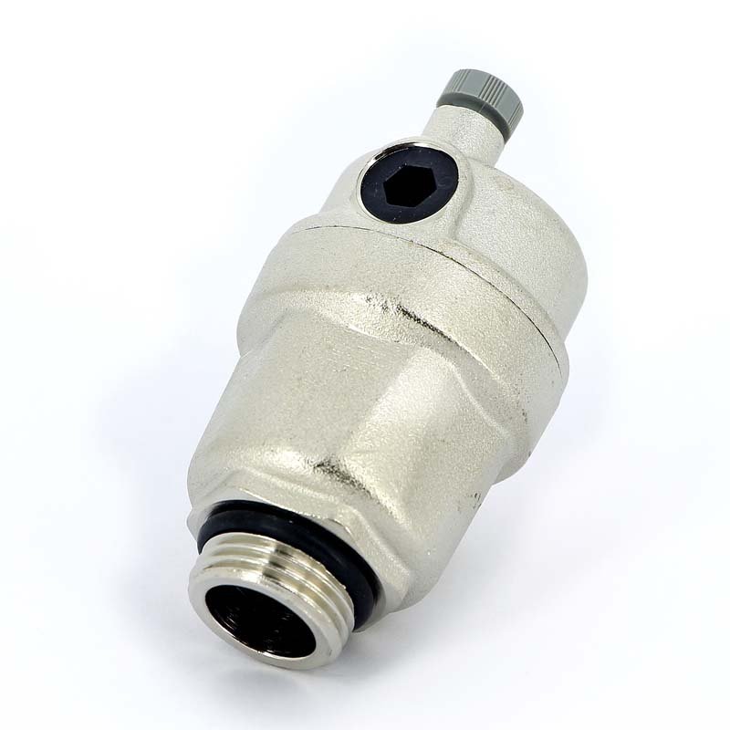 Воздухоотводчик автоматический 1/2" EMMETI никель 400662 - Вид №1