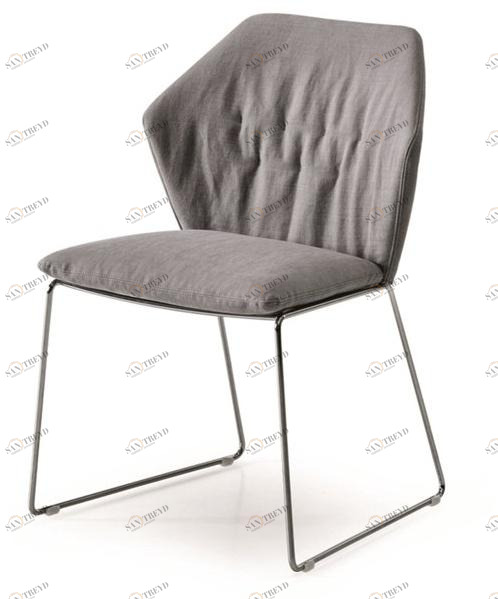 Saba Italia Санный стул с обивкой из ткани New york sun-id-1352378