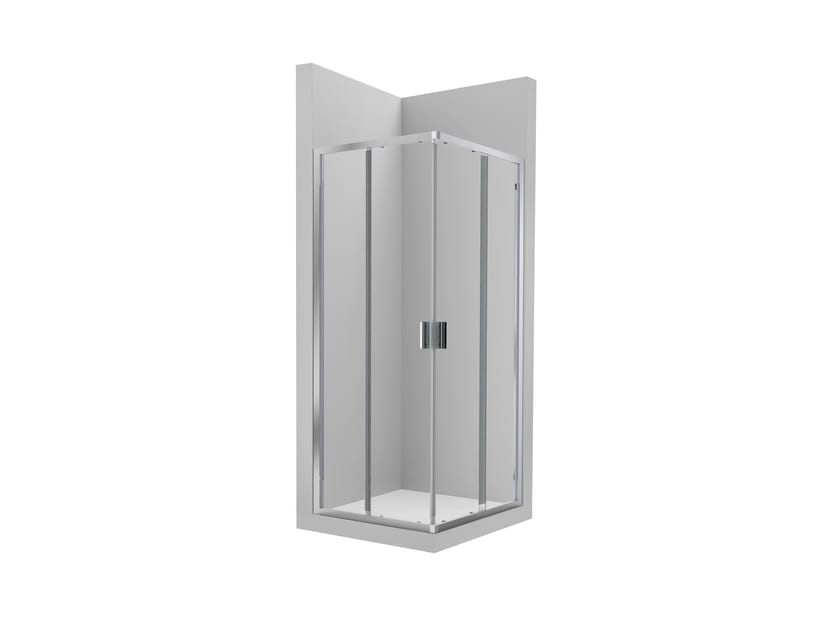 Стеклянная душевая кабина с раздвижной дверью Roca Виктория ARCH-00019110