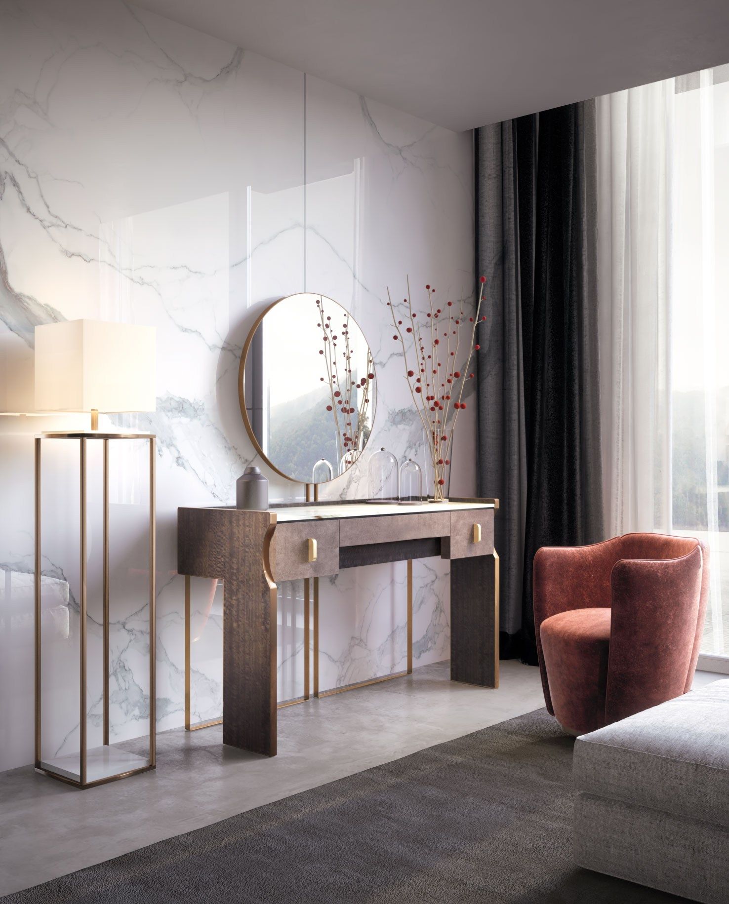 Металлический торшер Capital Collection ARCH-00078155 - Вид №5