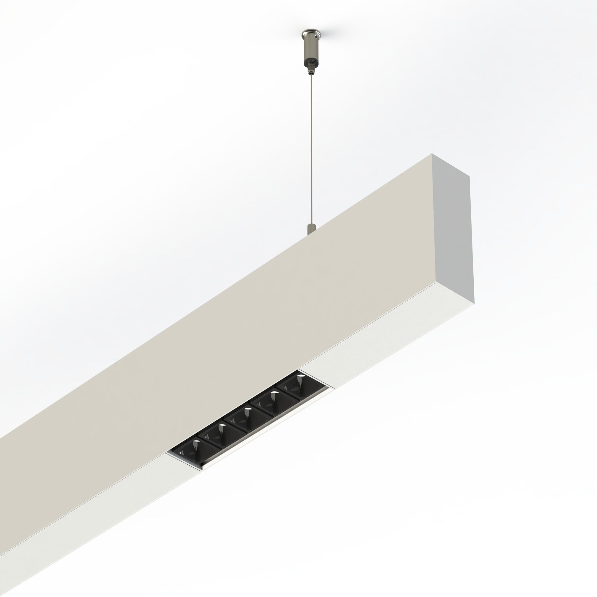 Экструдированный алюминиевый светодиодный подвесной светильник Lucifero's Файл H ARCH-00145456 - Вид №1