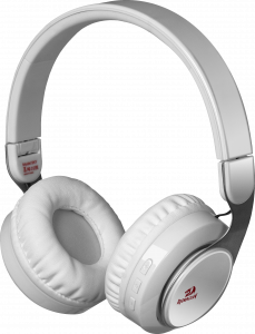 64212 беспроводная гарнитура sky w белый, bluetooth Redragon