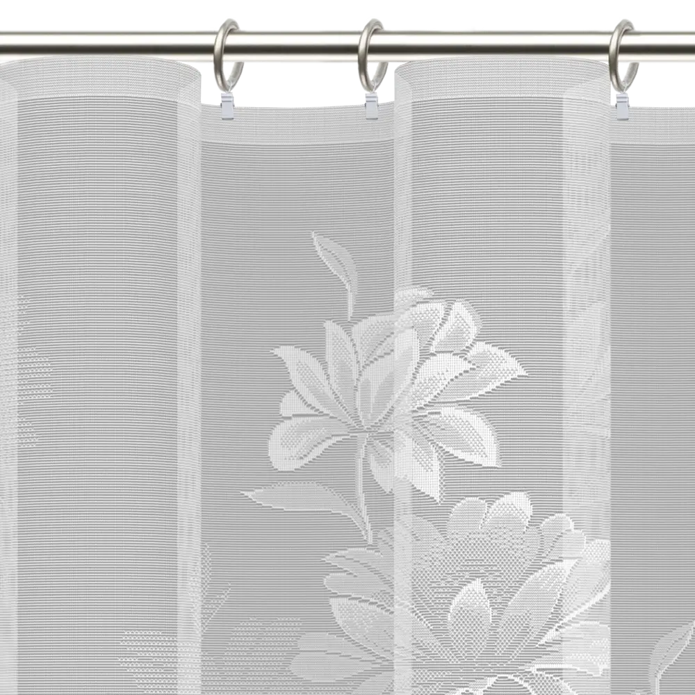 Тюль для кухни "Лианы" 200x165 см цвет белый Santreyd STLM-2038839 - Вид №5