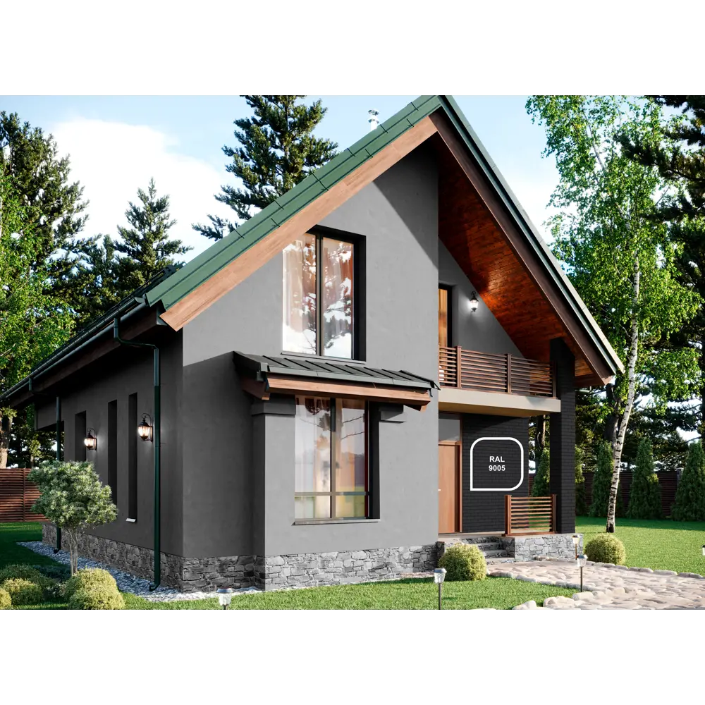 Jobi Siloxanfassad - фасадная краска с эффектом декоративной штукатурки 87003758 STLM-1490188 - Вид №6