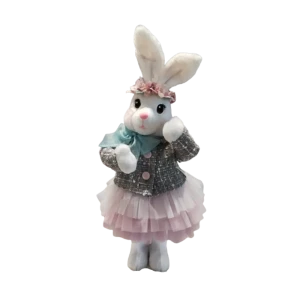 Декоративная кукла Relance "Зайка девочка" h50 см пластик