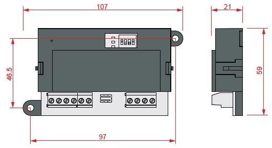 INIM ELECTRONICS Изолятор шины с регенерацией данных и видимыми клеммами sun-id-1413252 - Вид №1